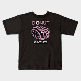 Donut chocolate Kids T-Shirt